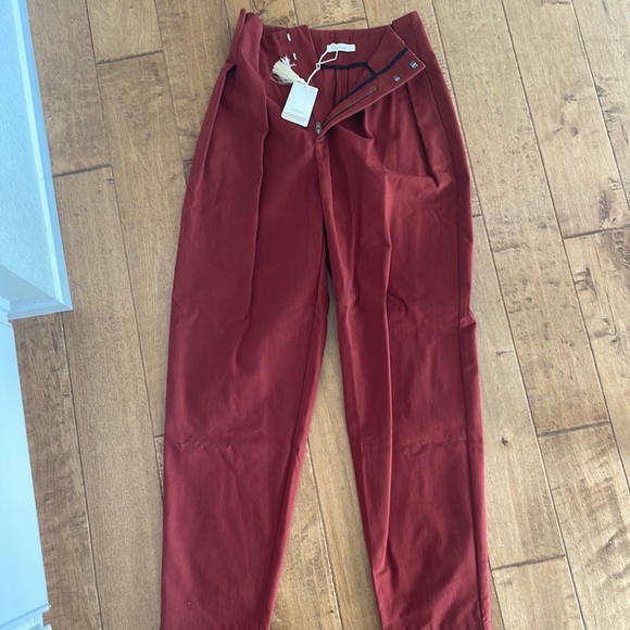 Doen Louvre Pant in Terracotta - Picture 5 of 6